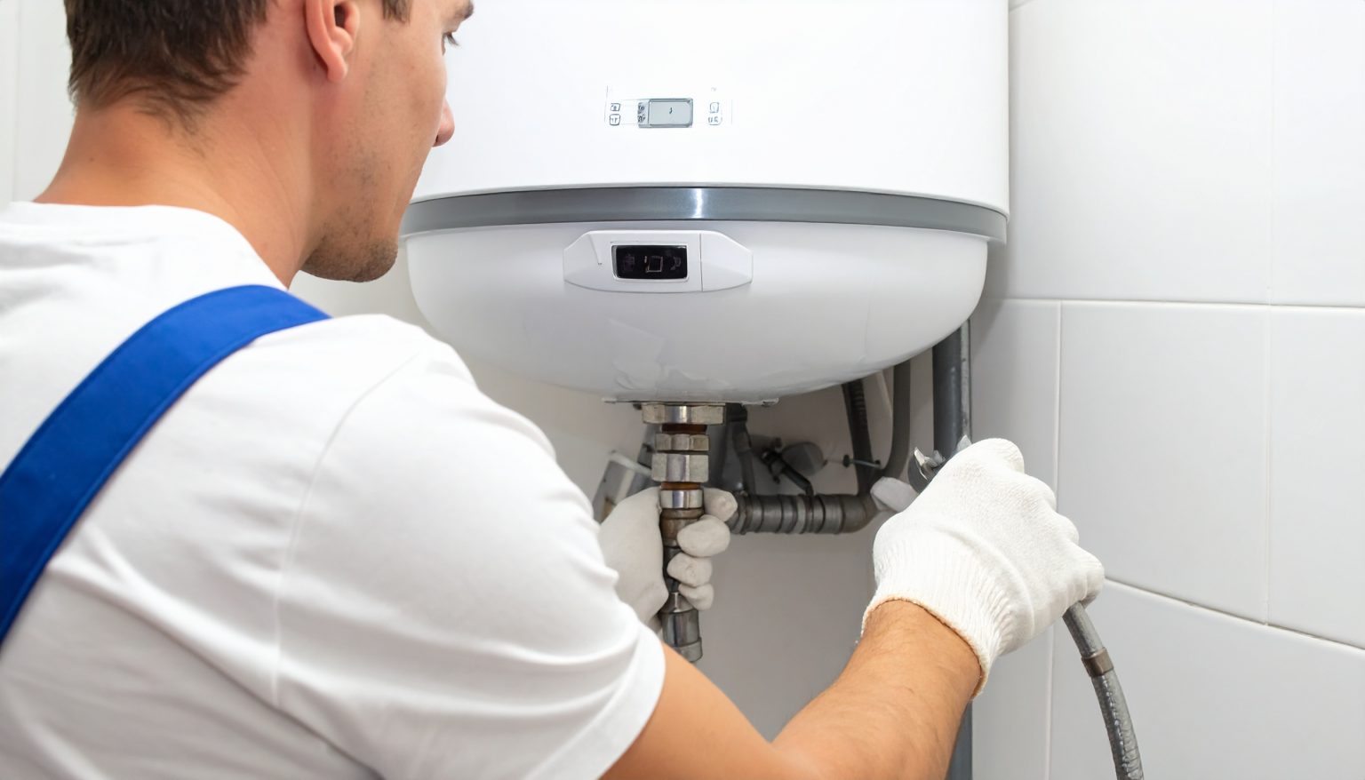 Firefly_Plombier remplace un chauffe eau 397201